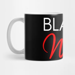 Blame Wine. Funny Wine Lover Saying. White and Red Mug